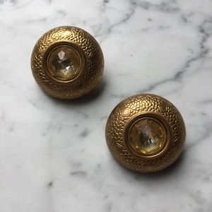 Vintage 80s Premier Etage Paris Earrings